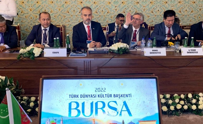 Bursa ‘2022 Türk Dünyası Kültür Başkenti’ ilan edildi