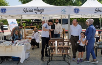 Gastrofest’te ipek ve çini tanıtıldı